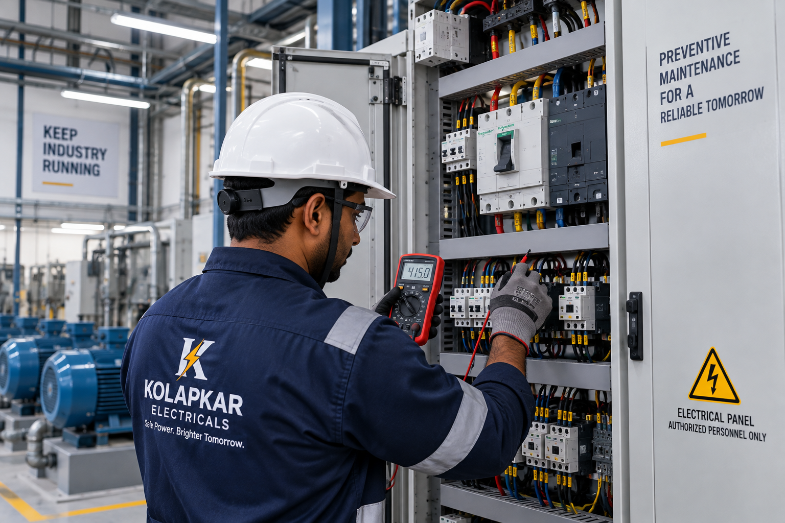 Industrial Electrical Maintenance Work In Nashik